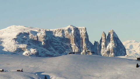 Altipiano dello Sciliar en invierno