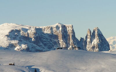 Altipiano dello Sciliar en invierno