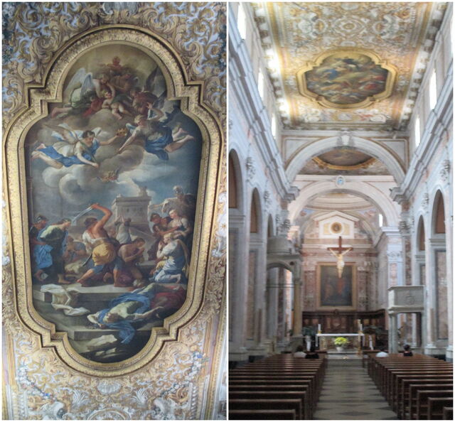 Interior de la catedral de Sorrento