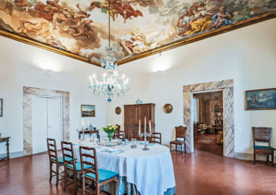 Dimora Del Palazzo Aldobrandini Del Papa, comedor
