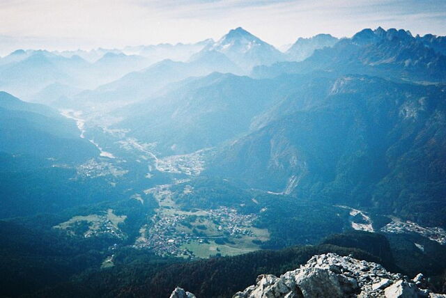 Vista de los Dolomitas