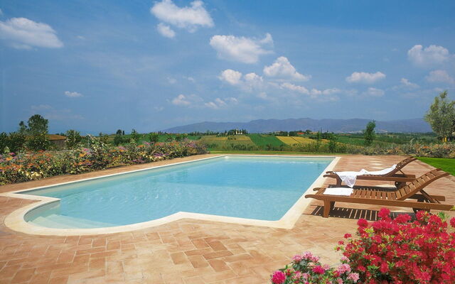 Villa Dei Michelangioli a Brolio, piscina