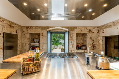 Masseria Isaia, cocina