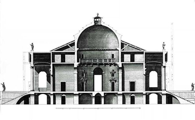 La Rotonda, Sección
