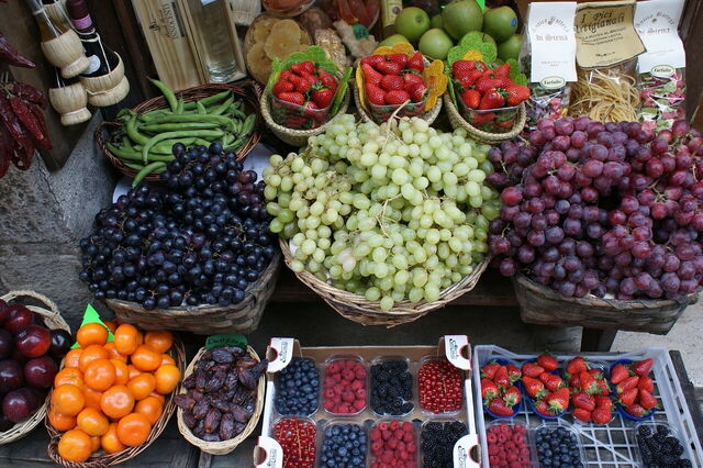 Comida a la venta en Siena