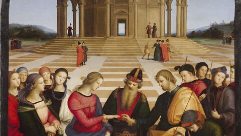 El Matrimonio de la Virgen de Rafael