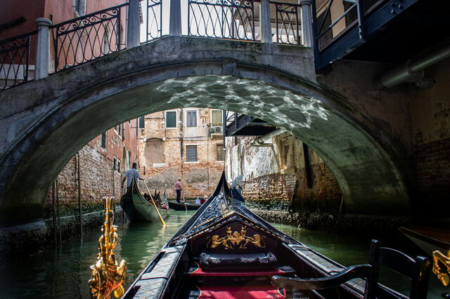 Por los canales de Venecia