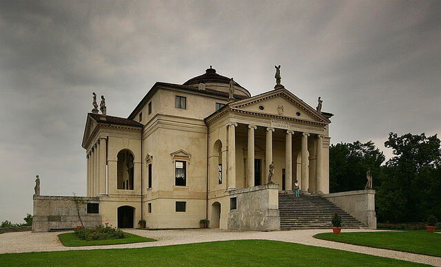 La estilosa Villa Rotunda