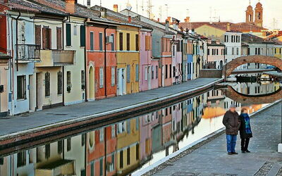 Comacchio, canales