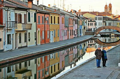 Comacchio, canales