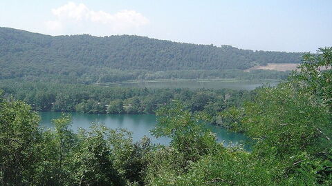 Lagos de volcanes en Basilicata