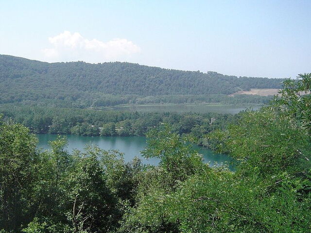 Lagos de volcanes en Basilicata