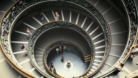 Vaticano Escaleras