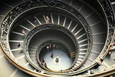 Vaticano Escaleras