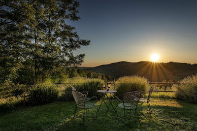 Castillo Cafaggio, Terraza Belvedere