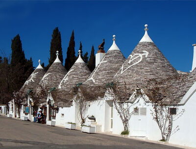 Las famosas casas de Trulli
