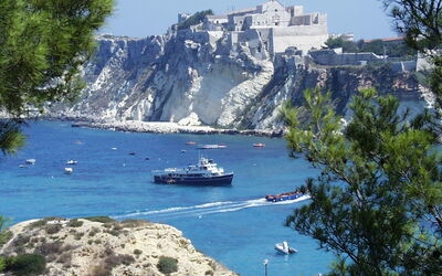 Isla de San Nicola en Apulia