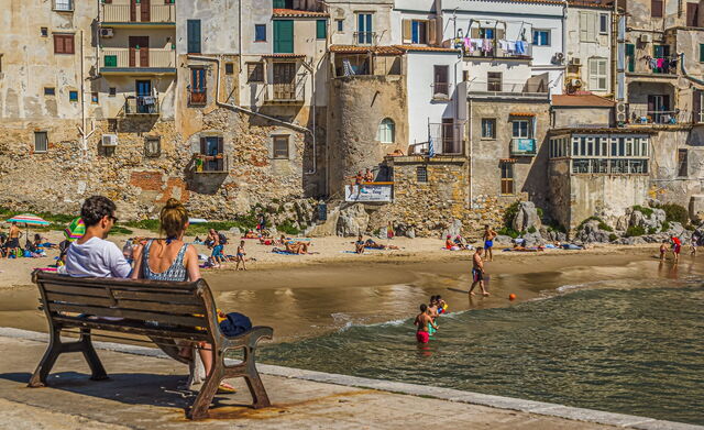 Cefalù, bahía