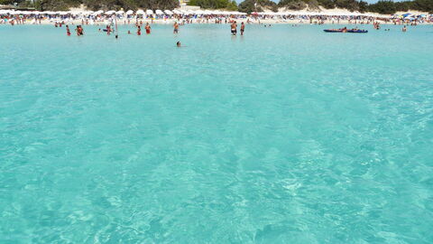 Las aguas en Porto Cesareo