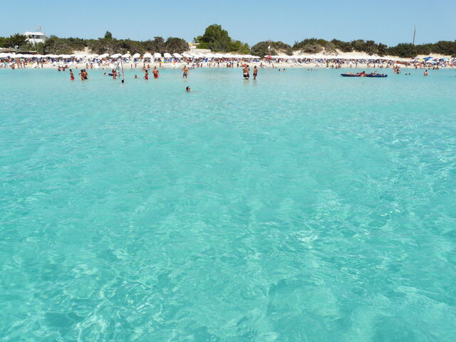 Las aguas en Porto Cesareo