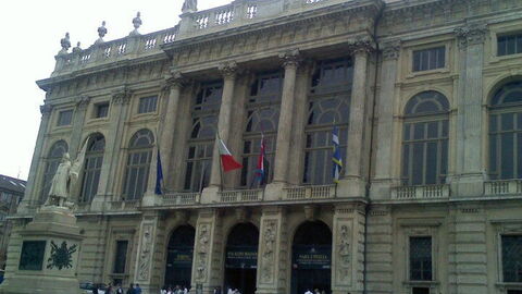 Fachada del Palazzo Madama, Turín