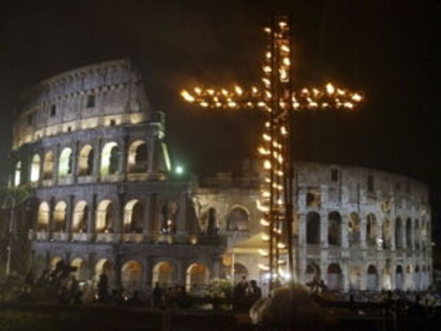 Vía Crucis en Roma