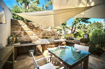 Terrasini Luxury Villa, zona barbacoa