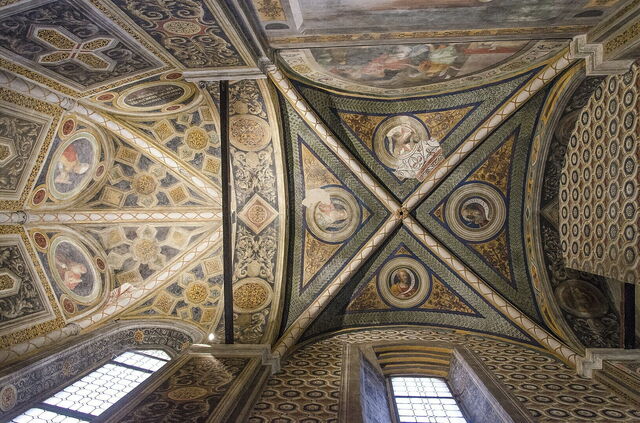 Sant'Eufemia, techo