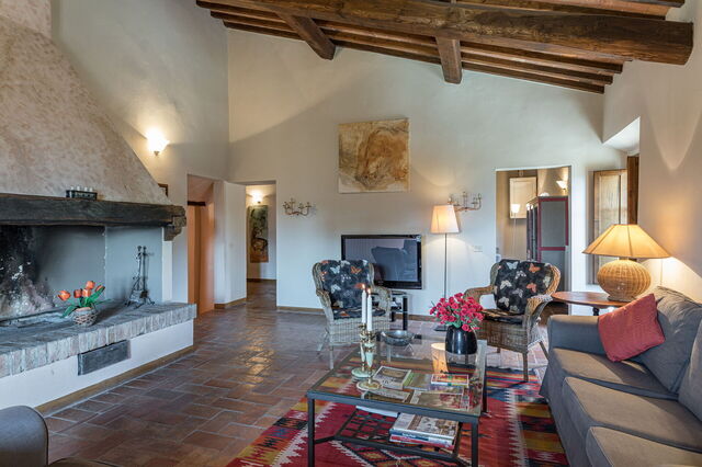 Villa Belvedere, sala de estar