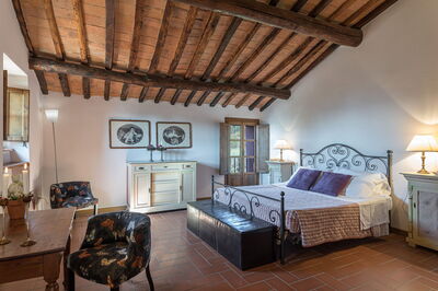 Villa Belvedere, dormitorio