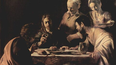 Cena en Emmaus