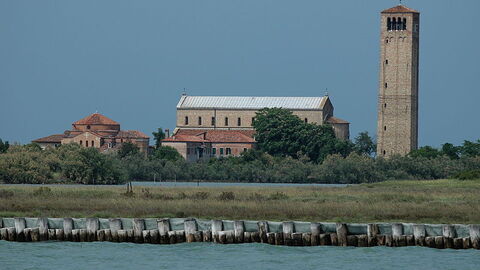 vista de la isla de Torcello
