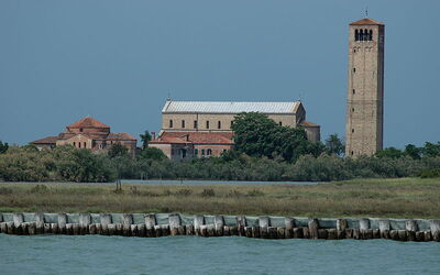 vista de la isla de Torcello