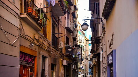 Una calle de Nápoles