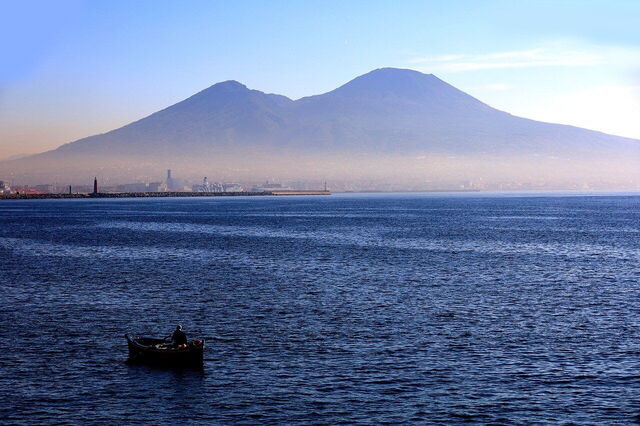 Vistas al mar en Nápoles