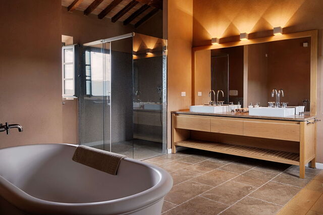 Villa Collinette, cuarto de baño