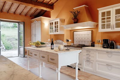 Villa Collinette, cocina