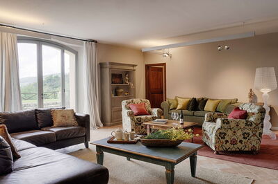 Villa Collinette, sala de estar