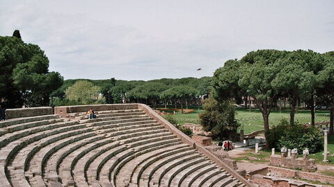 Teatro, Ostia Antica