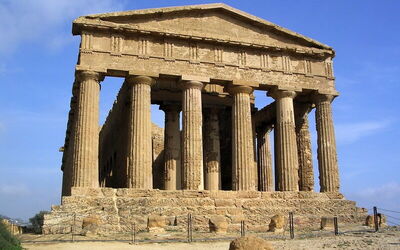 Templo griego en Agrigento