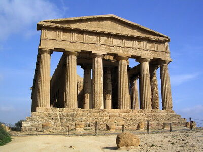 Templo griego en Agrigento