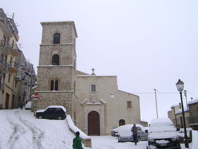 Nieve en Gangi