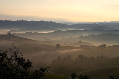 Amanecer en Piamonte