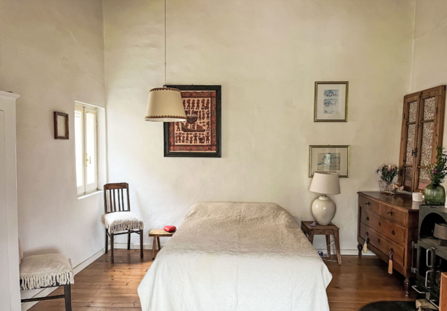 Casa Castagna, dormitorio