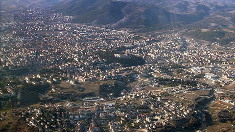 Vista aérea de L'Aquila