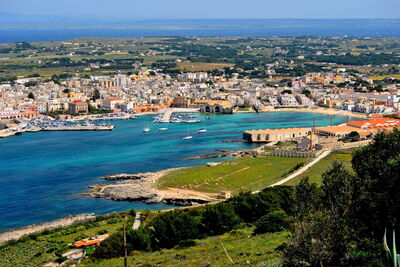Vista sobre Favignana