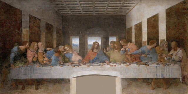 La Última cena, Da Vinci