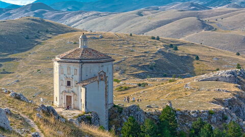 Paisaje en Abruzzo
