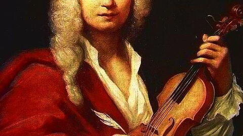 Pintura de Vivaldi de joven