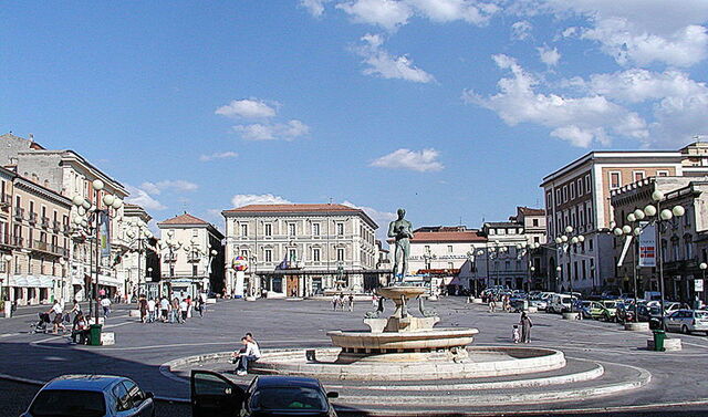 Plaza principal de L'Aquila